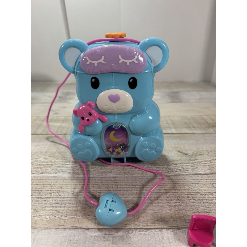 Polly Pocket Sleepover Teddy Bear Compact HGC39 2021 Dolls Accessories